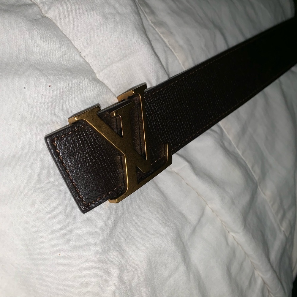 Louis Vuitton Brown Belt